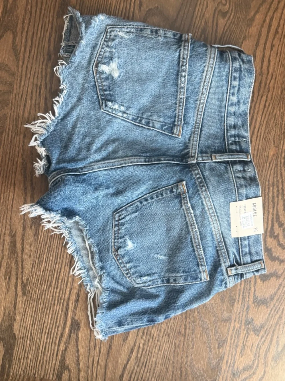 Agolde denim shorts